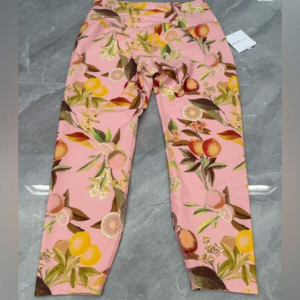 Women’s Beyond Yoga Performance Leggings Lemon Grove Gabriela 4X Plus Size - Picture 3 of 14